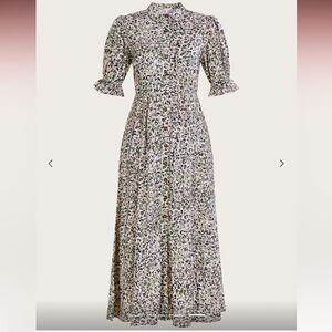 Monsoon Leopard Print Shirtdress/Sundress Small
